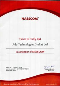 ADD Technologies (India) Ltd is a member of NASSCOM