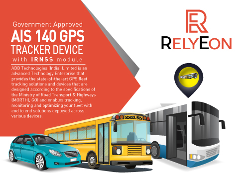 ICAT Certified GPS Tracking Systems in India and AIS 140 certified GPS tracker in India